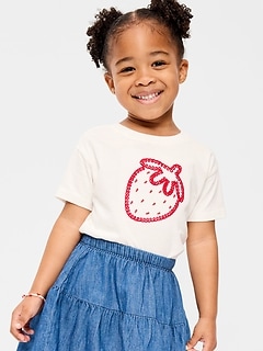 Short-Sleeve Graphic T-Shirt for Toddler Girls