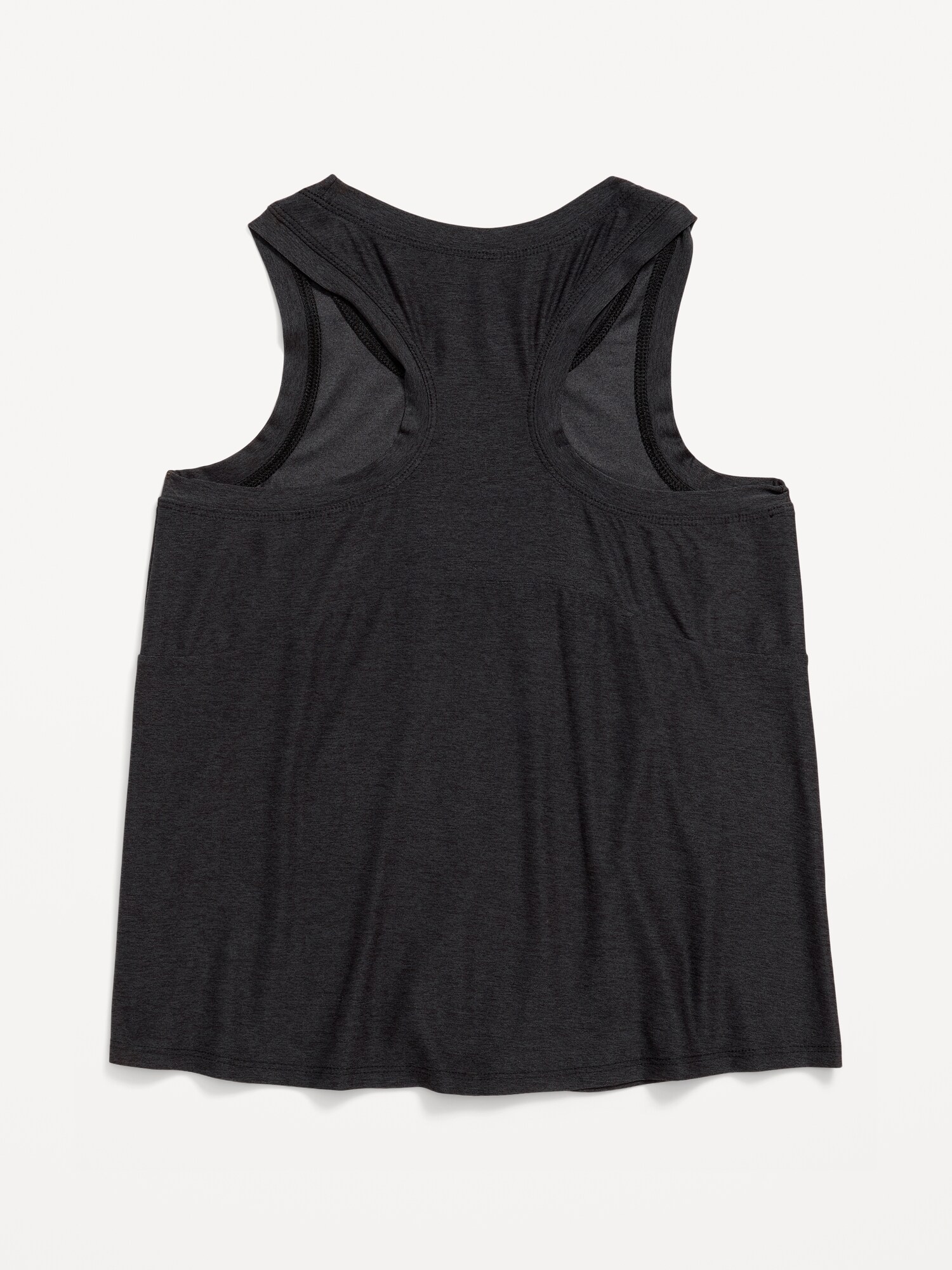 Топ Old Navy CloudMotion Tank Top для девочек, цвет: Чёрный — фото 4