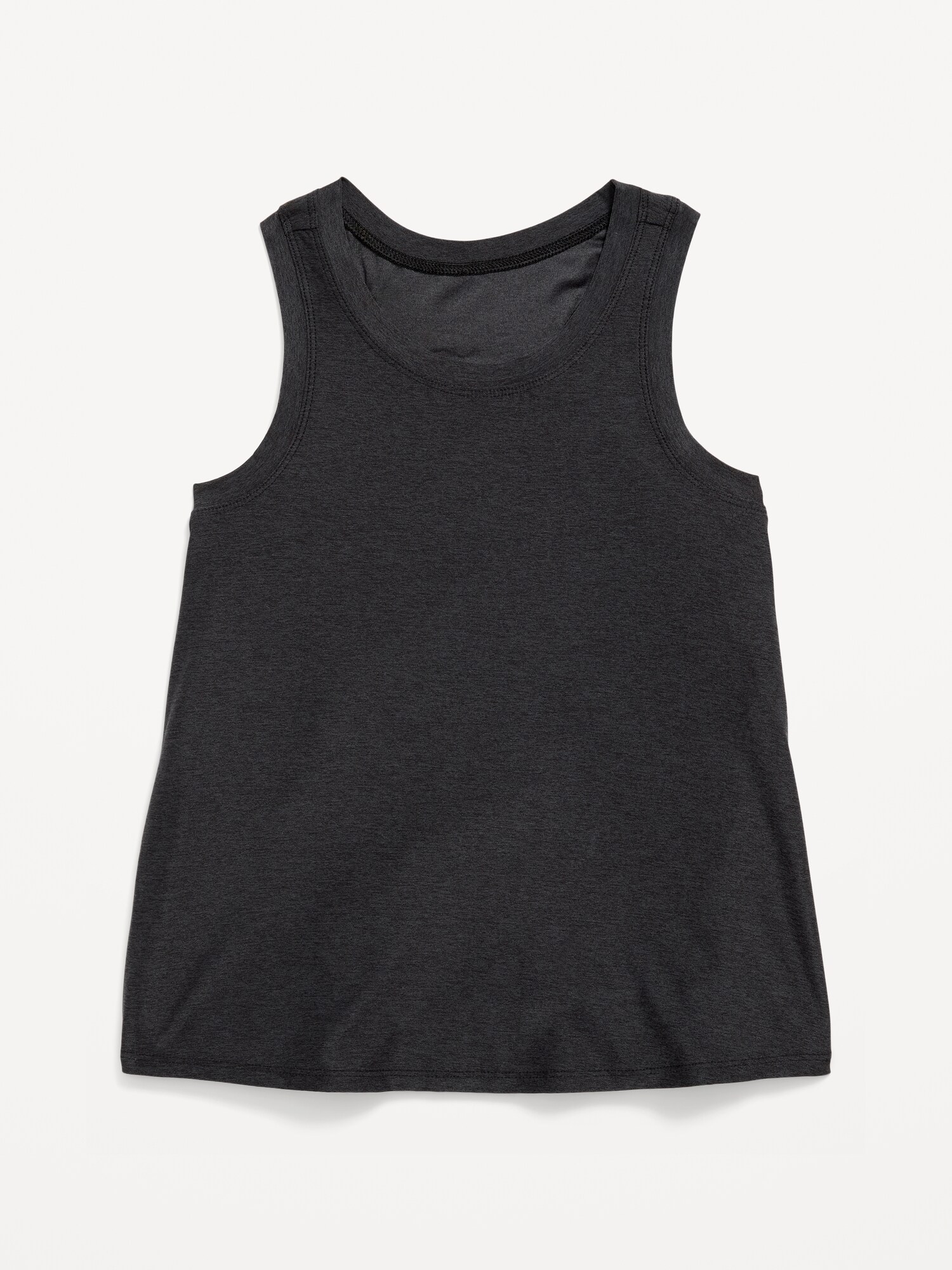 Топ Old Navy CloudMotion Tank Top для девочек, цвет: Чёрный — фото 3