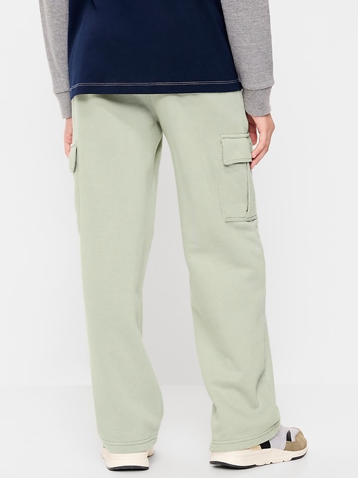 Image number 2 showing, Favorite Fleece Baggy Cargo Sweatpants for Boys