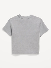 Image number 2 showing, Dynamic Fleece Oversized Pocket T-Shirt for Toddler Boys