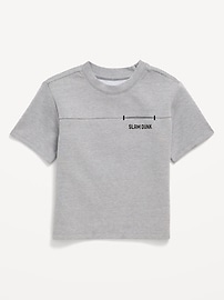 Image number 1 showing, Dynamic Fleece Oversized Pocket T-Shirt for Toddler Boys