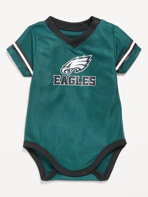 Image number 2 showing, Philadelphia Eagles Graphic Mesh Bodysuit for Baby