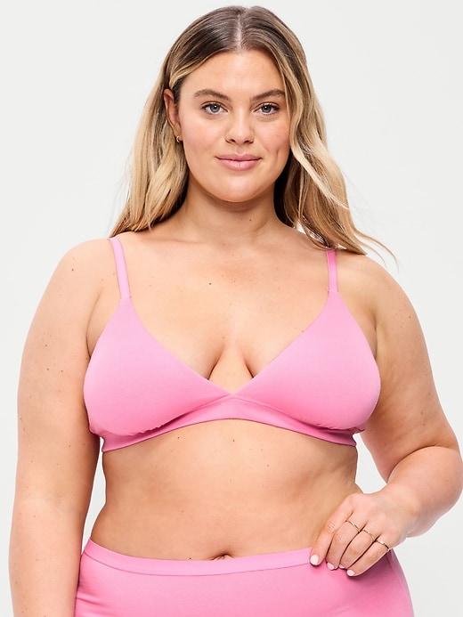 Image number 6 showing, Everyday Cotton Triangle Bralette