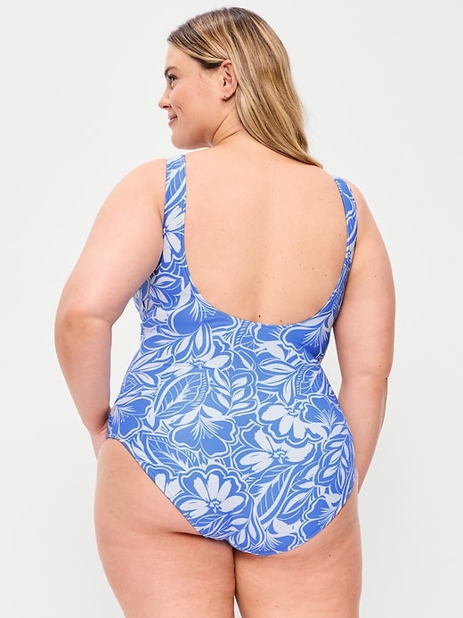 Image number 8 showing, High-Neck One-Piece Swimsuit