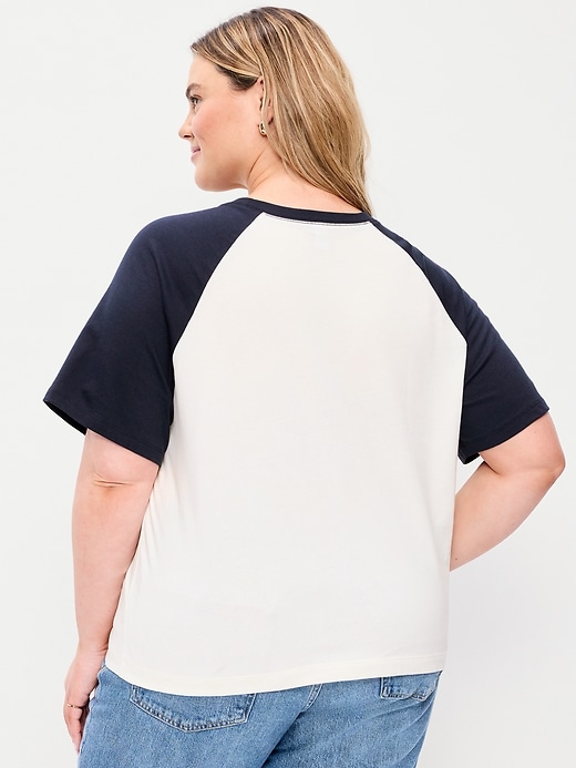 Image number 8 showing, Vintage Crew-Neck Raglan T-Shirt