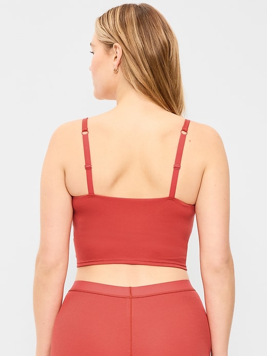 Image number 6 showing, Rib-Knit Brami Top