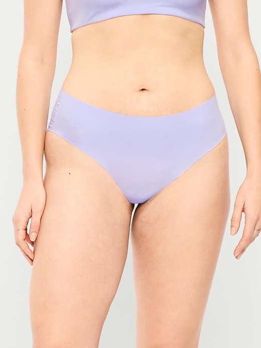 Image number 5 showing, Low-Rise No-Show Hipster Underwear