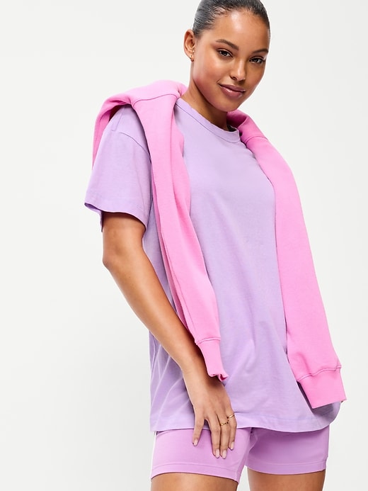Image number 3 showing, Oversized EveryWear Tunic T-Shirt