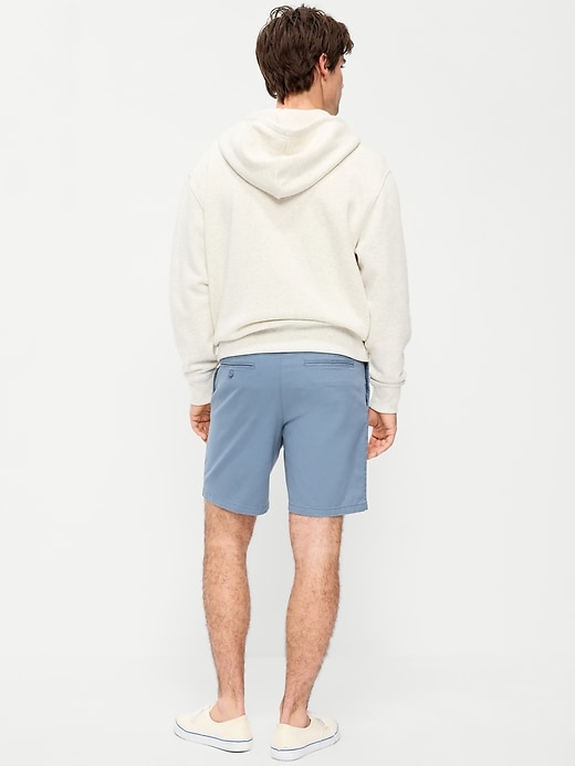 Image number 3 showing, Slim Built-In Flex Rotation Chino Shorts -- 8-inch inseam