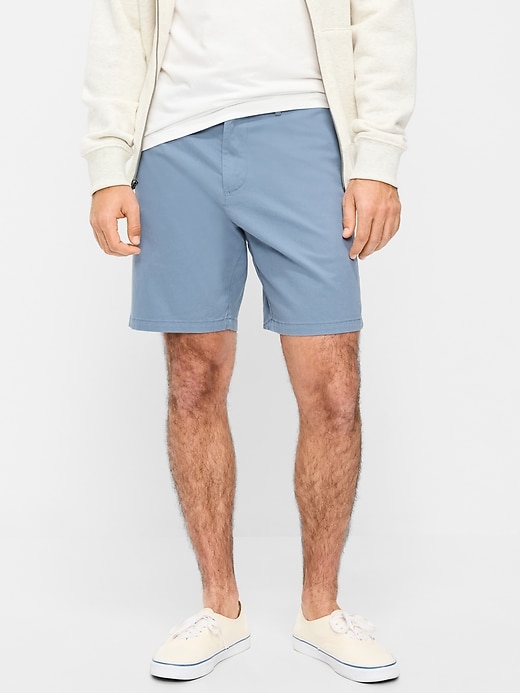 Image number 2 showing, Slim Built-In Flex Rotation Chino Shorts -- 8-inch inseam