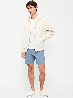 Slim Built-In Flex Rotation Chino Shorts -- 8-inch inseam