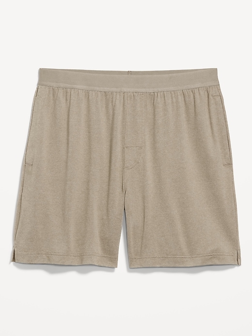 Image number 3 showing, Jersey-Knit Pajama Shorts