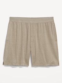 Image number 3 showing, Jersey-Knit Pajama Shorts