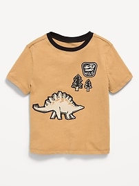 Image number 1 showing, Short-Sleeve Unisex Graphic T-Shirt for Toddler