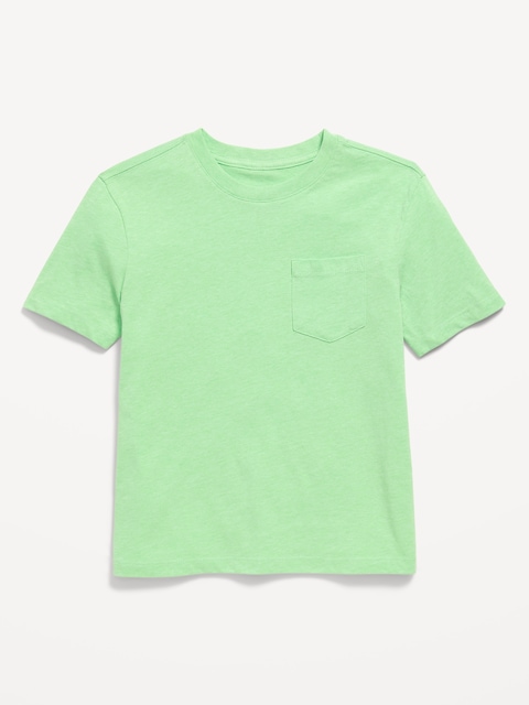 Softest Short-Sleeve Pocket T-Shirt for Boys