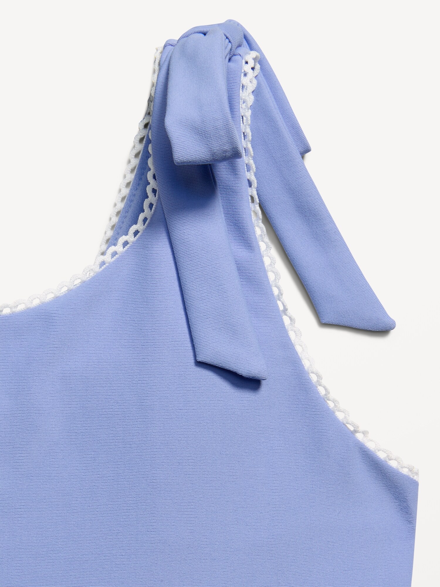 Платье Old Navy PowerSoft Sleeveless Tie-Strap Athletic Dress для девочек, цвет: Flax Flower — фото 5