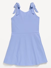 Image number 4 showing, PowerSoft Sleeveless Tie-Strap Athletic Dress for Girls