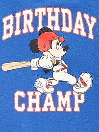 Image number 3 showing, Disney© Mickey Mouse Birthday Graphic T-Shirt for Toddler Boys
