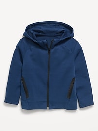 Image number 1 showing, Dynamic Fleece Zip-Front Hoodie for Toddler Boys