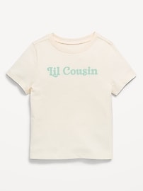 Image number 1 showing, Short-Sleeve Unisex Graphic T-Shirt for Toddler