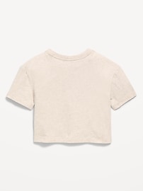 Image number 2 showing, Short-Sleeve Boxy Graphic T-Shirt for Toddler Girls