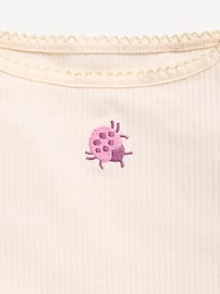 Image number 3 showing, Ribbed Ruffle-Trim Cami for Toddler Girls