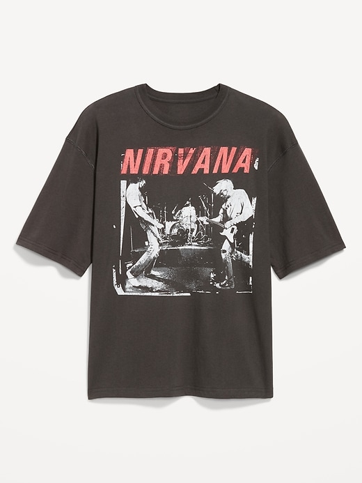 Image number 1 showing, Licensed Pop-Culture Graphic Cropped T-Shirt