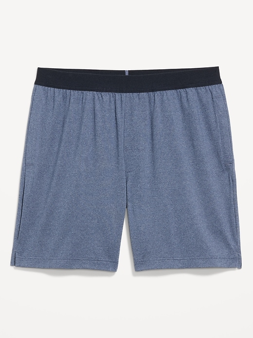 Image number 3 showing, Jersey-Knit Pajama Shorts