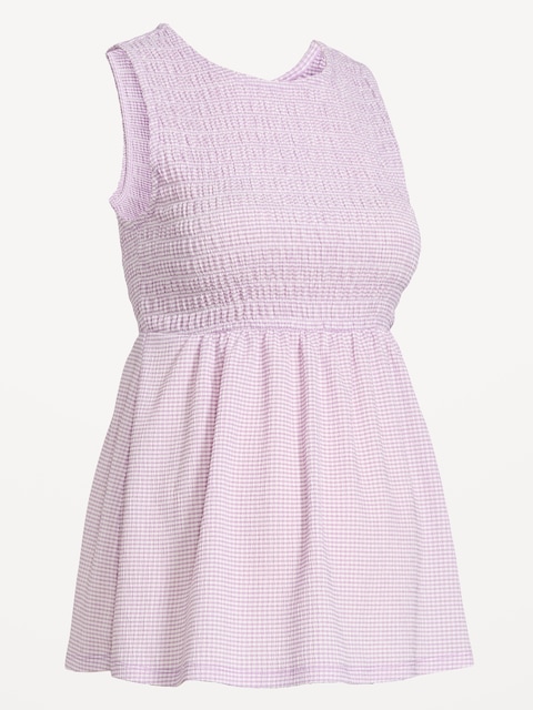 Maternity Smocked Top