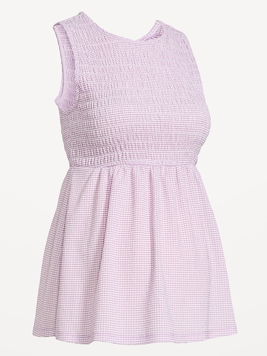 Image number 2 showing, Maternity Smocked Top