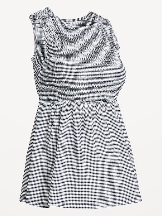 Image number 4 showing, Maternity Smocked Top