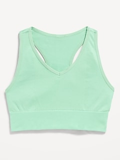 Fitted Seamless Performance Bra for Girls