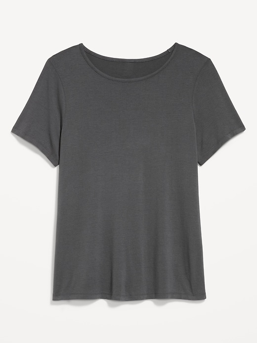 Image number 2 showing, Luxe Crew-Neck T-Shirt