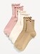 Ruffled Crew Sock 3-Pack for Women - image 5
