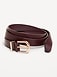Classic Slim Faux-Leather Belt - image 5