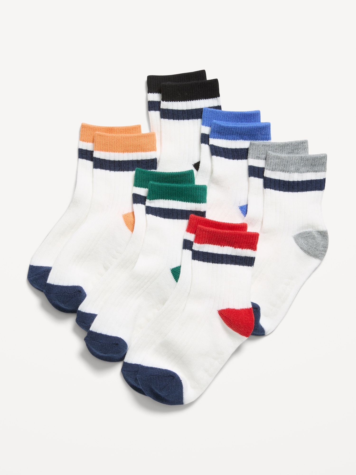 Crew Socks 6-Pack for Toddler & Baby