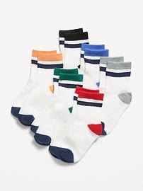 Image number 1 showing, Crew Socks 6-Pack for Toddler & Baby