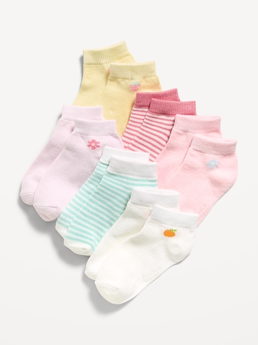 Image number 1 showing, Ankle Socks 6-Pack for Toddler & Baby