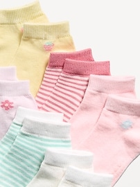 Image number 2 showing, Ankle Socks 6-Pack for Toddler & Baby