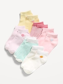 Image number 1 showing, Ankle Socks 6-Pack for Toddler & Baby