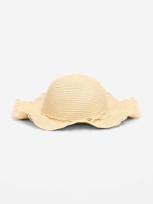 Image number 1 showing, Wavy Sun Hat for Toddler Girls
