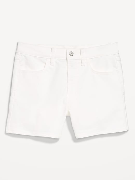 Image number 2 showing, High-Waisted Wow Jean Shorts -- 3-inch inseam