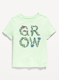 Image number 1 showing, Short-Sleeve Graphic T-Shirt for Toddler Girls