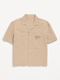 Image number 2 showing, Short-Sleeve Boxy Graphic Shirt for Boys