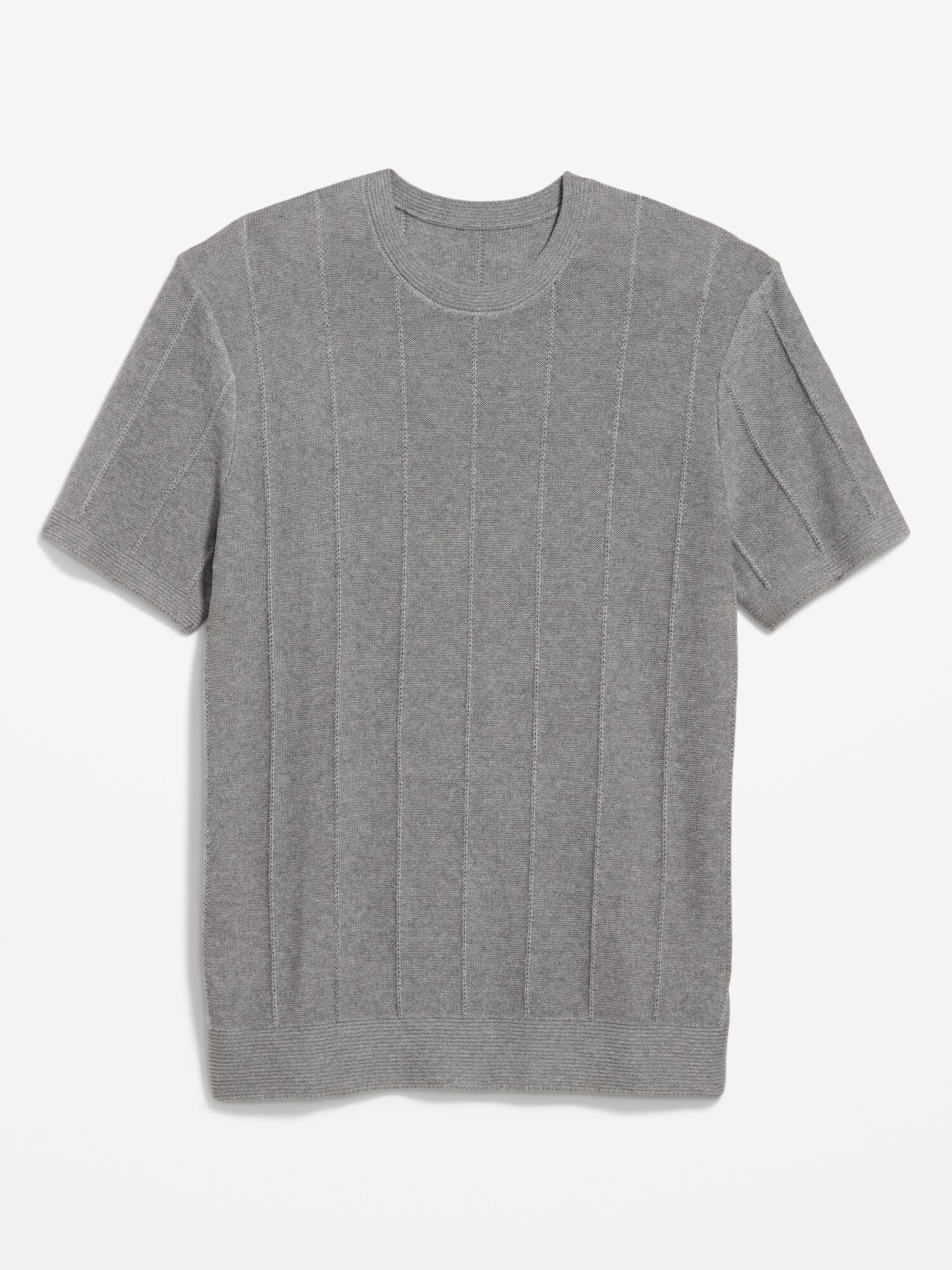 Мужской свитер Old Navy Relaxed Sweater T-Shirt, цвет: Серый — фото 4