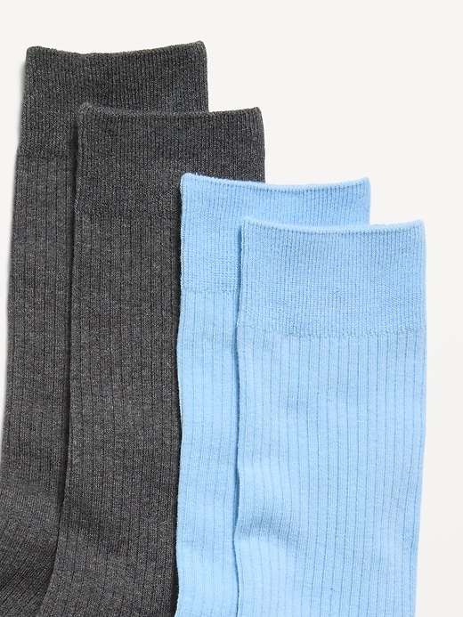 Image number 2 showing, Dress Crew Socks 2-Pack
