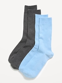 Image number 1 showing, Dress Crew Socks 2-Pack