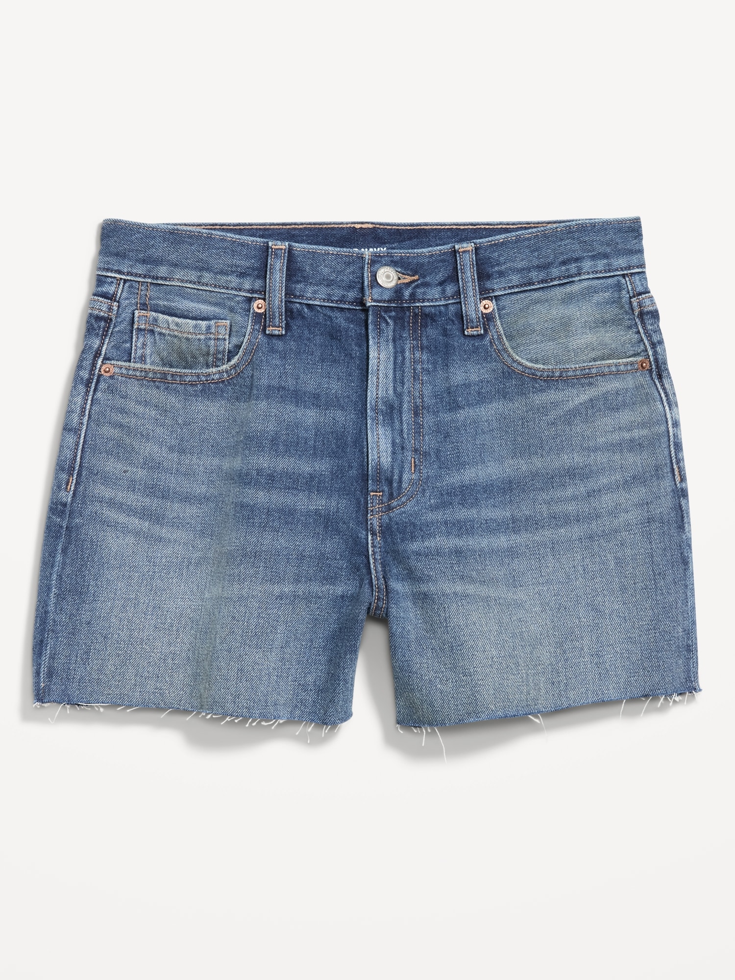 High-Waisted OG Jean Cut-Off Shorts - 4-inch inseam