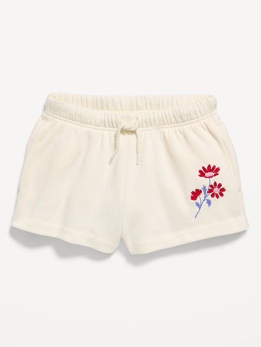 Image number 4 showing, High-Waisted Favorite Fleece Shorts for Girls